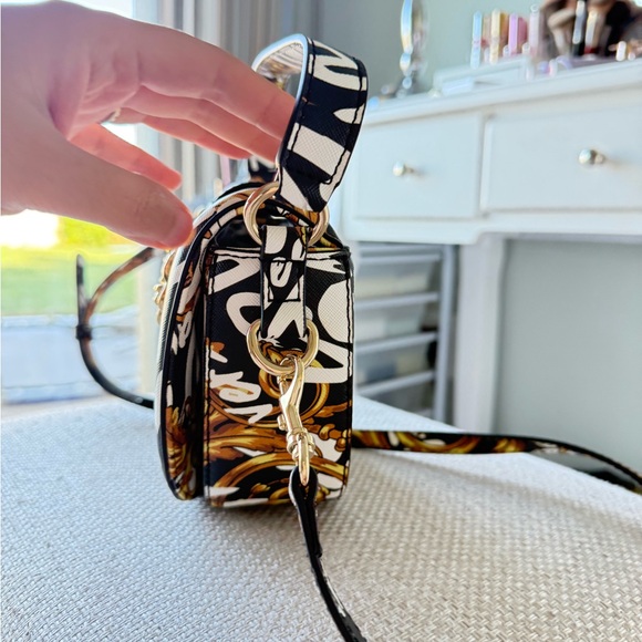 Versace Jeans Collection Black and Gold Women's Bag - Picture 4 of 7